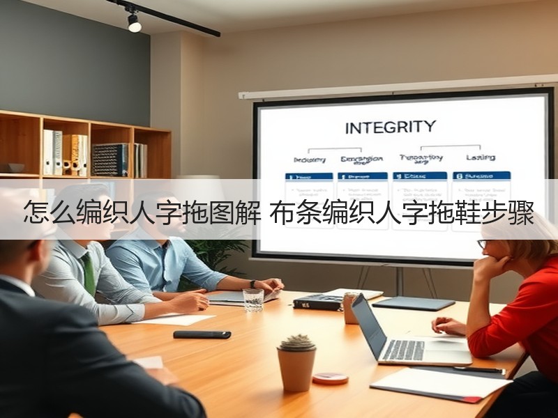 怎么编织人字拖图解 布条编织人字拖鞋步骤