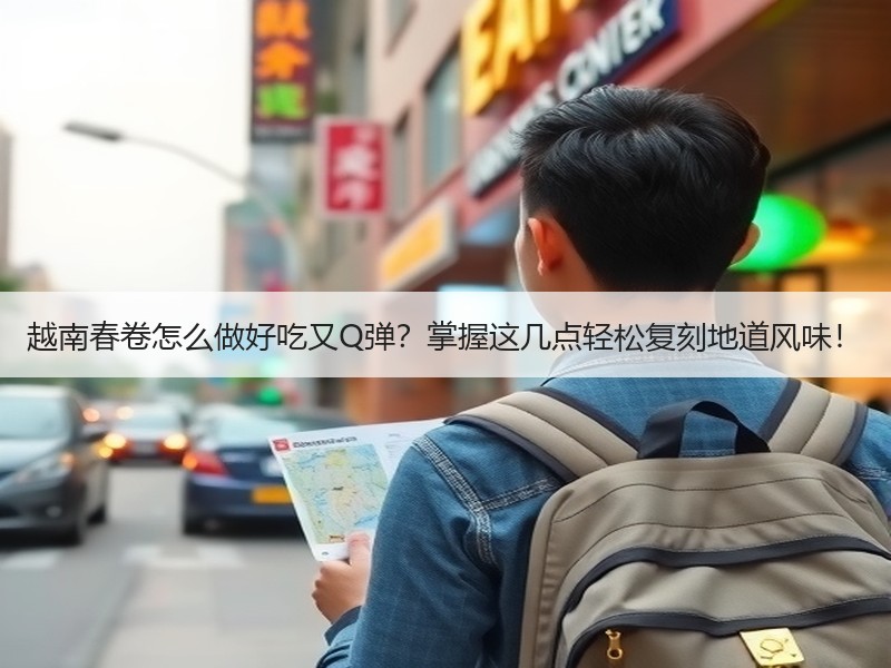 越南春卷怎么做好吃又Q弹？掌握这几点轻松复刻地道风味！