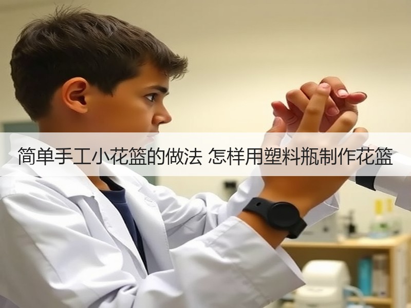 简单手工小花篮的做法 怎样用塑料瓶制作花篮