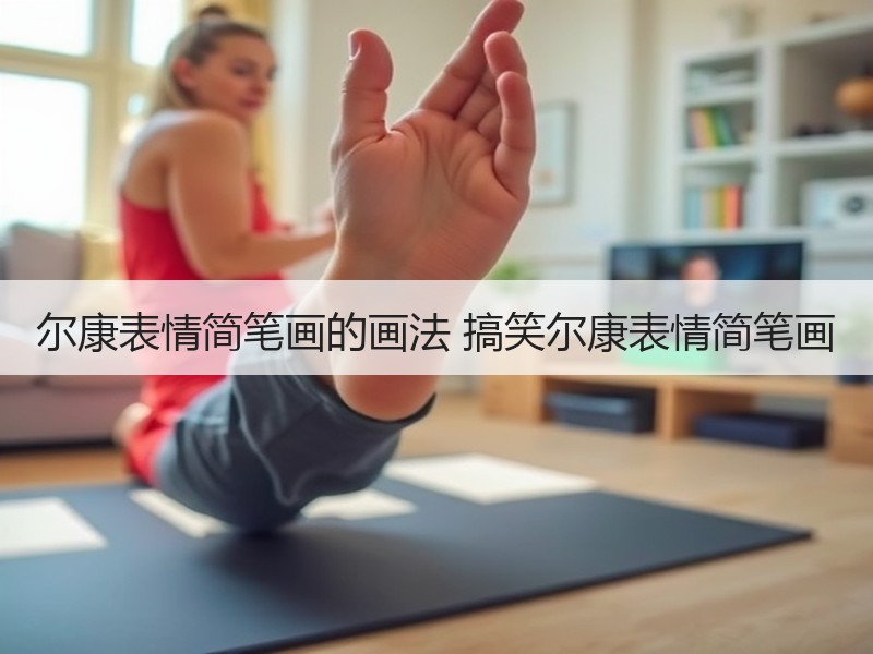 尔康表情简笔画的画法 搞笑尔康表情简笔画