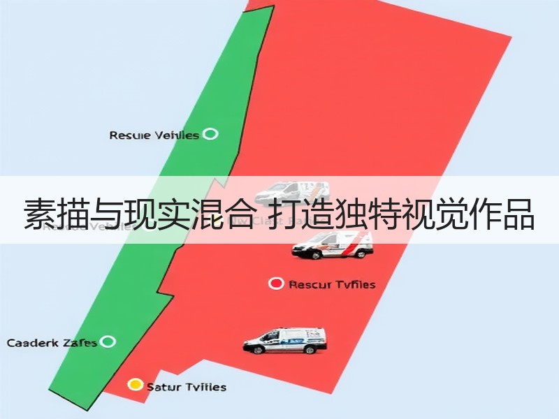 素描与现实混合 打造独特视觉作品