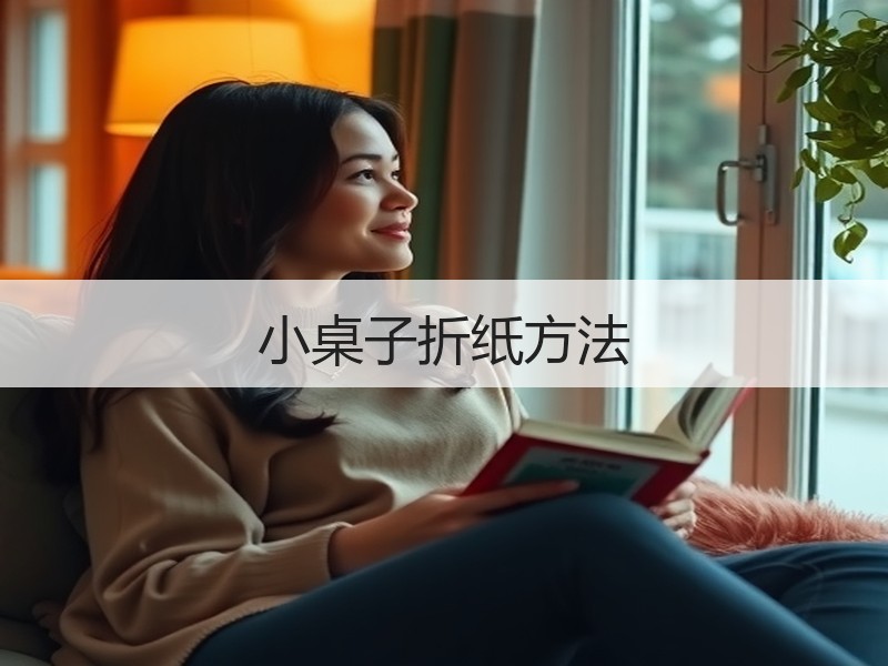 小桌子折纸方法