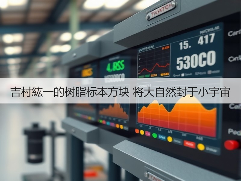 吉村紘一的树脂标本方块 将大自然封于小宇宙