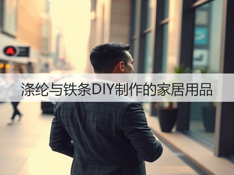涤纶与铁条DIY制作的家居用品