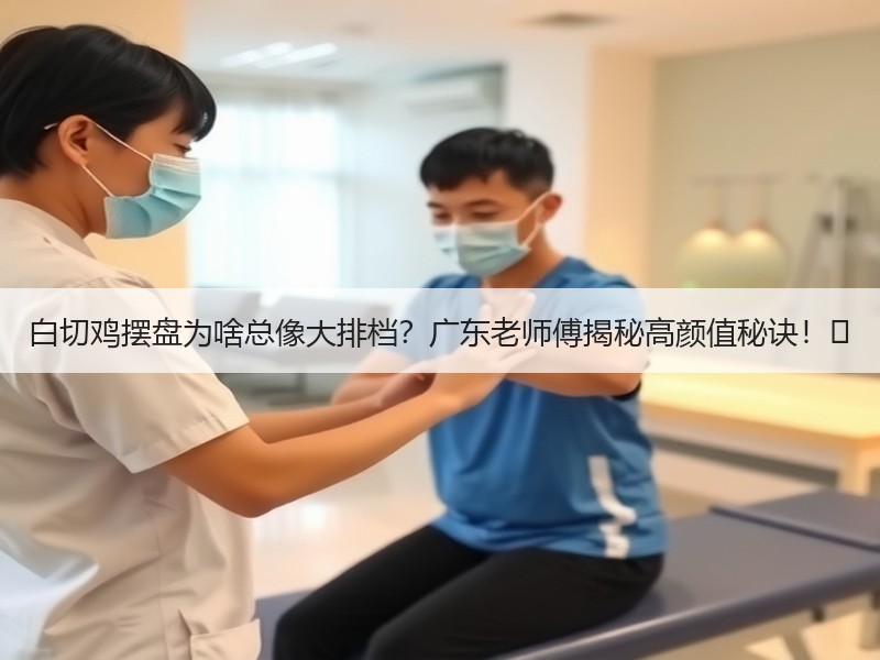 白切鸡摆盘为啥总像大排档？广东老师傅揭秘高颜值秘诀！✨