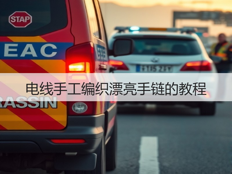 电线手工编织漂亮手链的教程