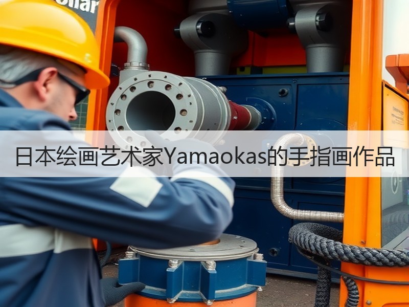 日本绘画艺术家Yamaokas的手指画作品