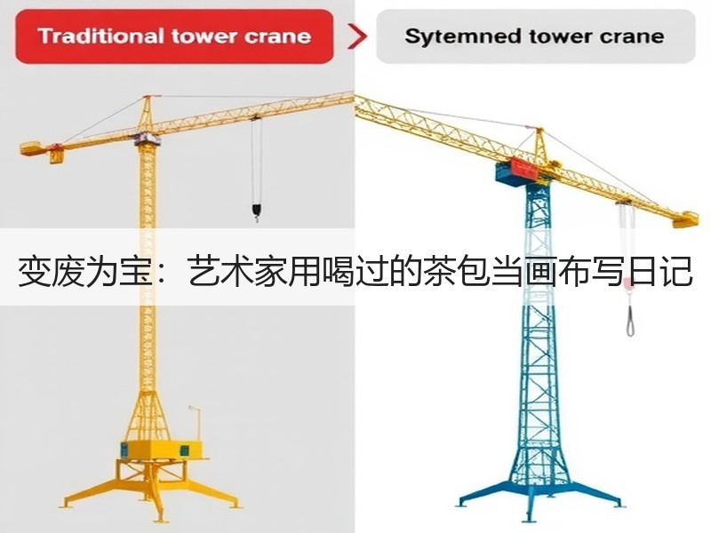 变废为宝：艺术家用喝过的茶包当画布写日记