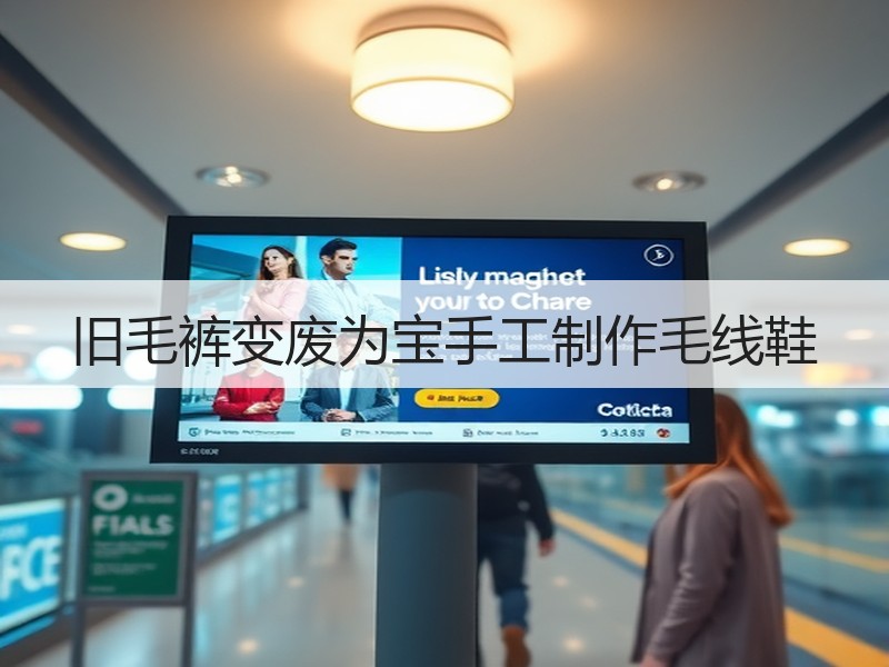 旧毛裤变废为宝手工制作毛线鞋