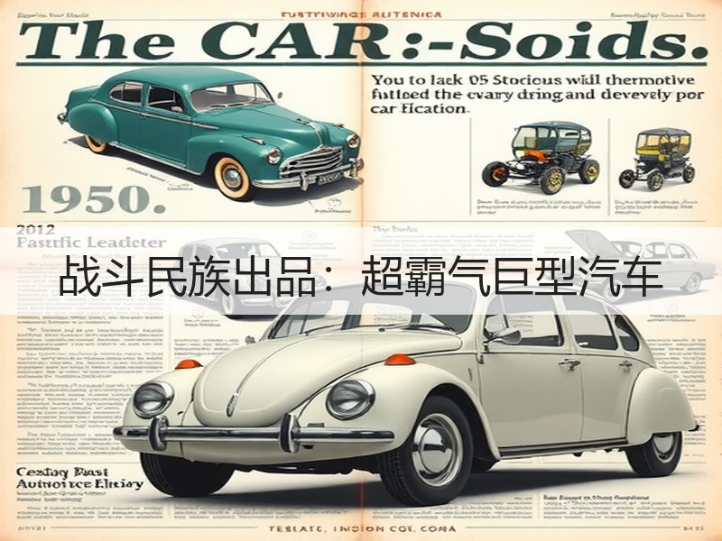 战斗民族出品：超霸气巨型汽车