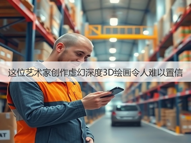 这位艺术家创作虚幻深度3D绘画令人难以置信