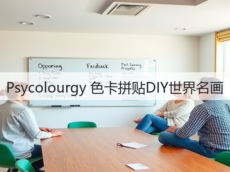 Psycolourgy 色卡拼贴DIY世界名画