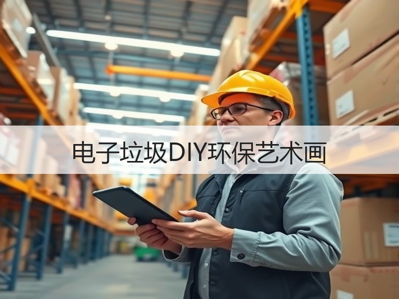 电子垃圾DIY环保艺术画