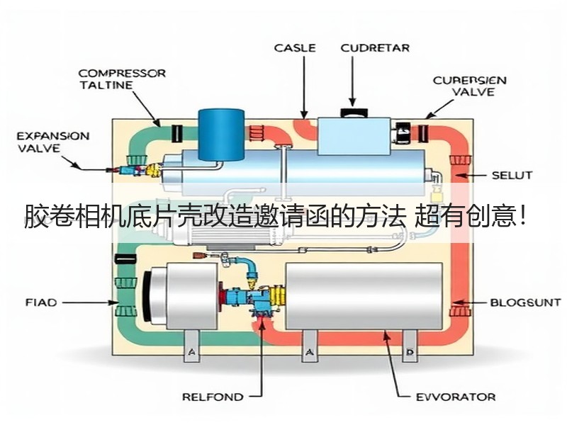 胶卷相机底片壳改造邀请函的方法 超有创意！