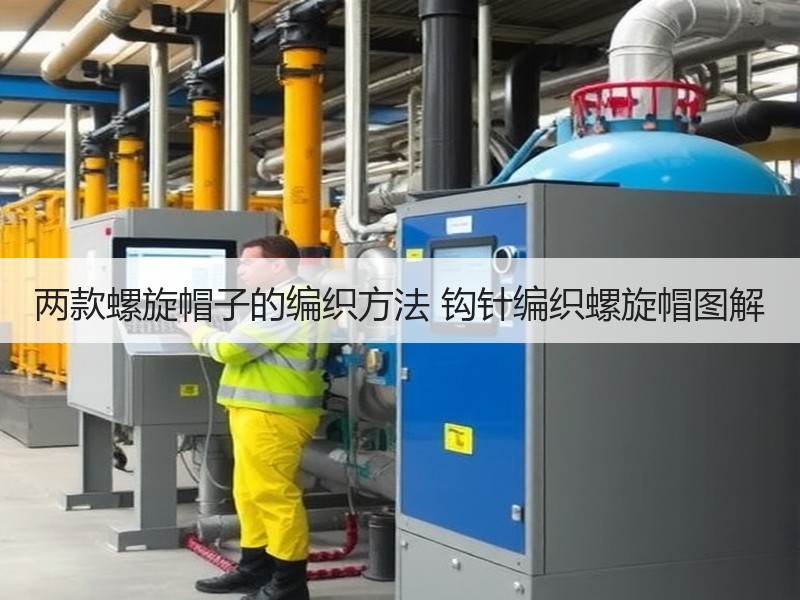 两款螺旋帽子的编织方法 钩针编织螺旋帽图解