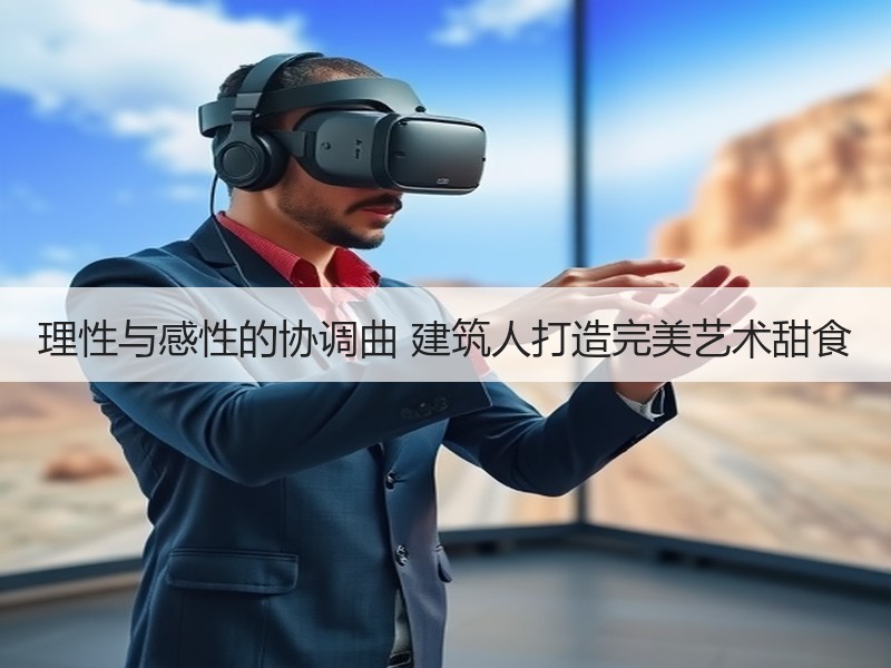理性与感性的协调曲 建筑人打造完美艺术甜食