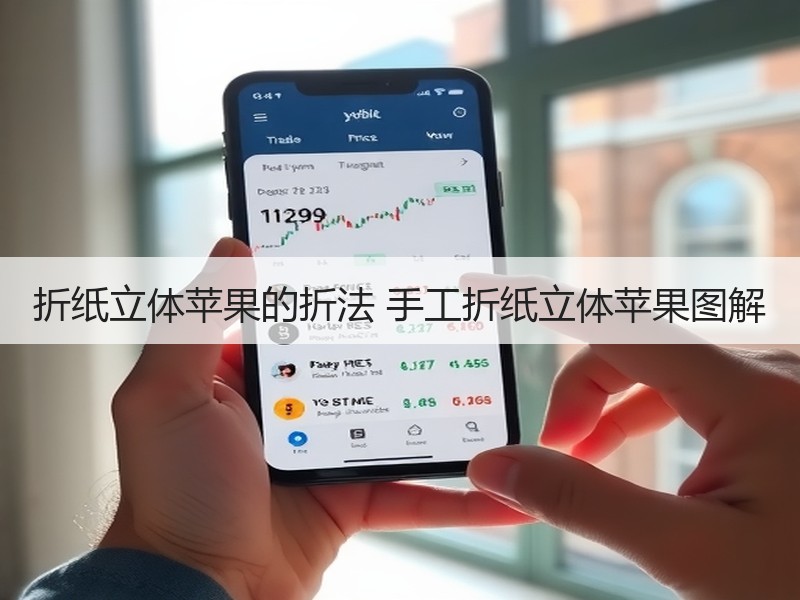 折纸立体苹果的折法 手工折纸立体苹果图解