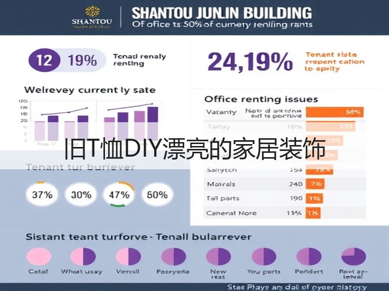 旧T恤DIY漂亮的家居装饰