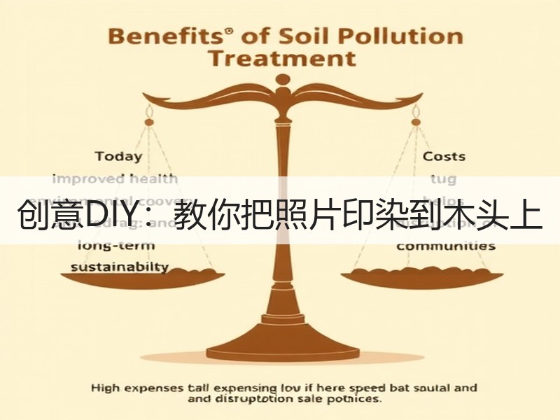 创意DIY：教你把照片印染到木头上