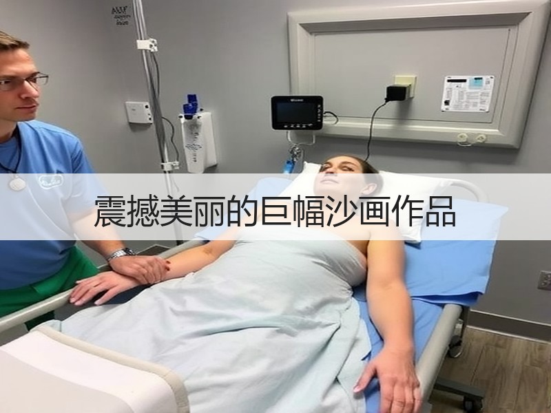 震撼美丽的巨幅沙画作品