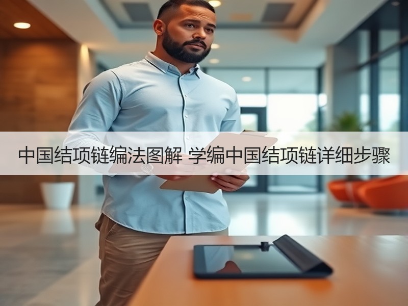 中国结项链编法图解 学编中国结项链详细步骤