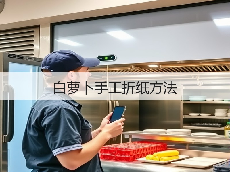 白萝卜手工折纸方法