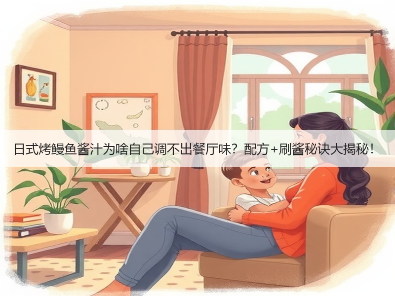 日式烤鳗鱼酱汁为啥自己调不出餐厅味？配方+刷酱秘诀大揭秘！