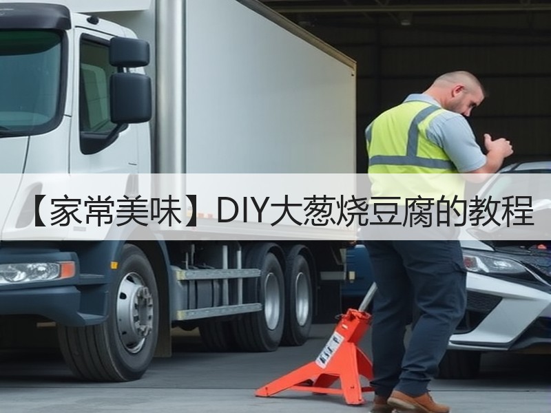 【家常美味】DIY大葱烧豆腐的教程