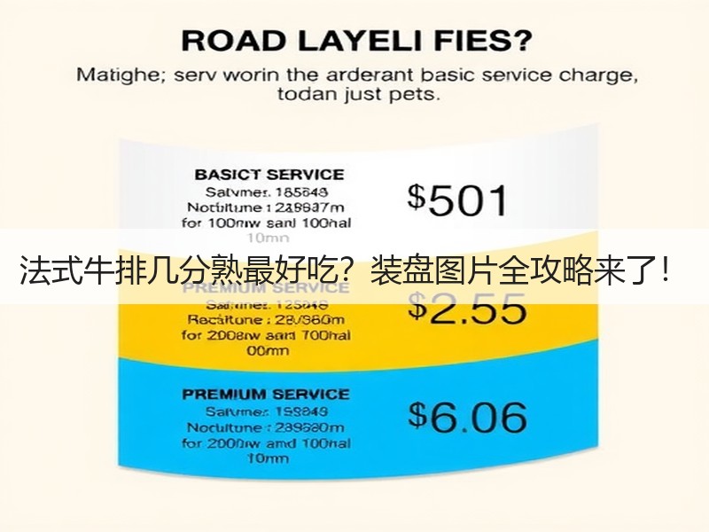 法式牛排几分熟最好吃？装盘图片全攻略来了！