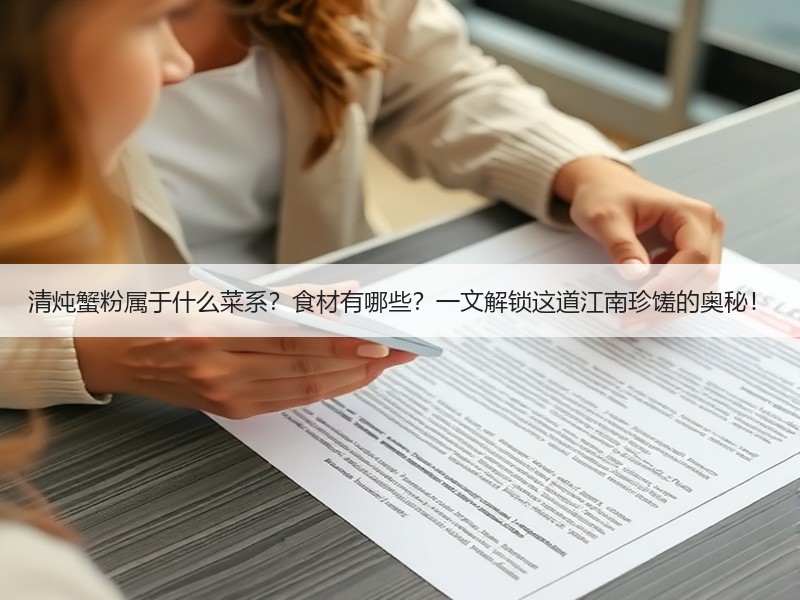 清炖蟹粉属于什么菜系？食材有哪些？一文解锁这道江南珍馐的奥秘！