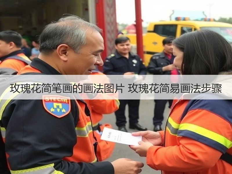 玫瑰花简笔画的画法图片 玫瑰花简易画法步骤