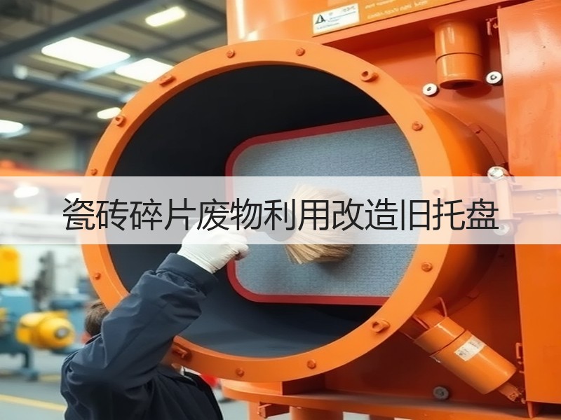 瓷砖碎片废物利用改造旧托盘
