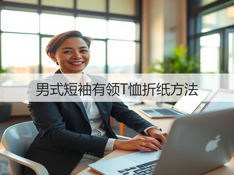 男式短袖有领T恤折纸方法