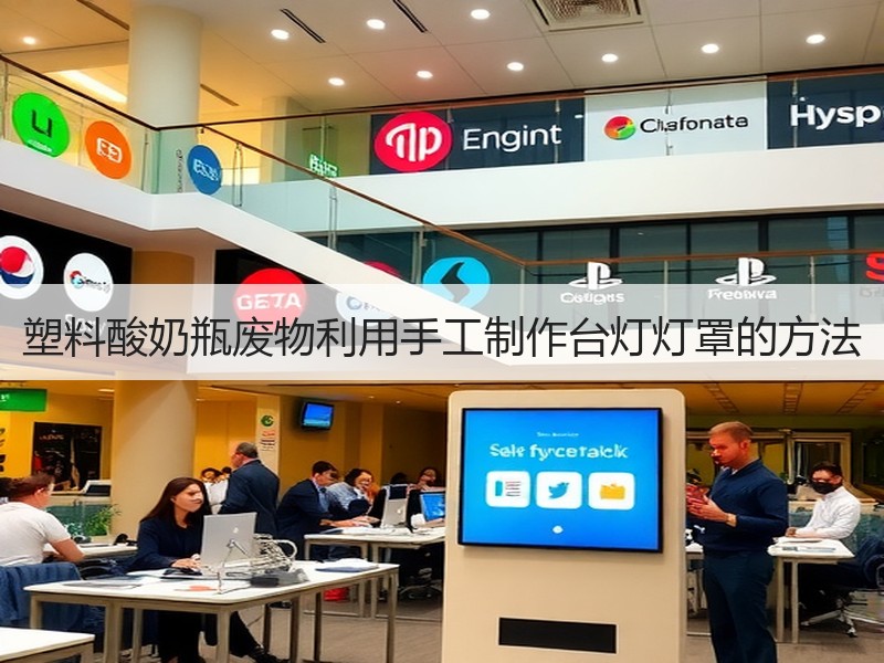 塑料酸奶瓶废物利用手工制作台灯灯罩的方法