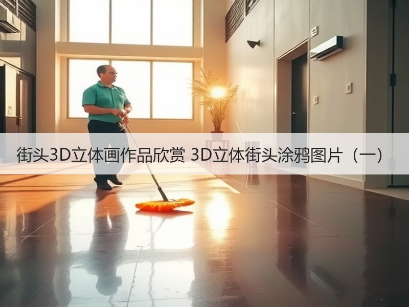 街头3D立体画作品欣赏 3D立体街头涂鸦图片（一）