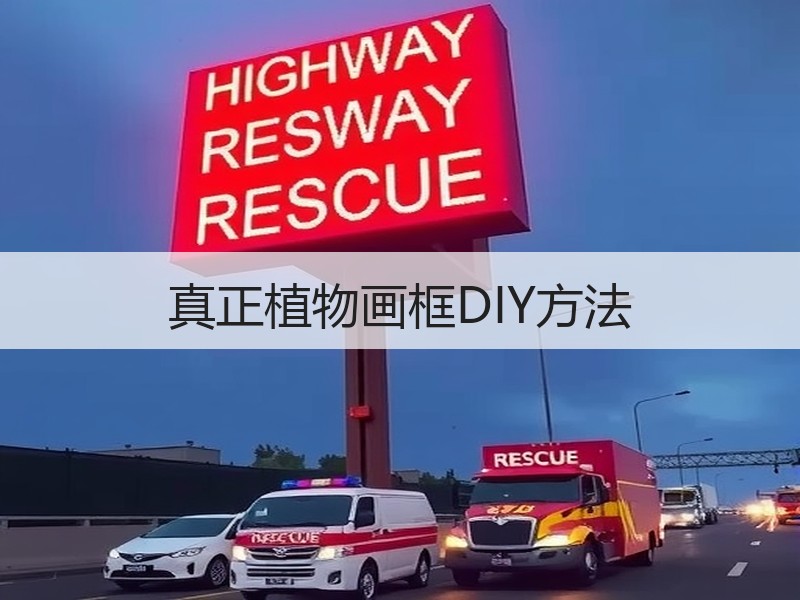 真正植物画框DIY方法