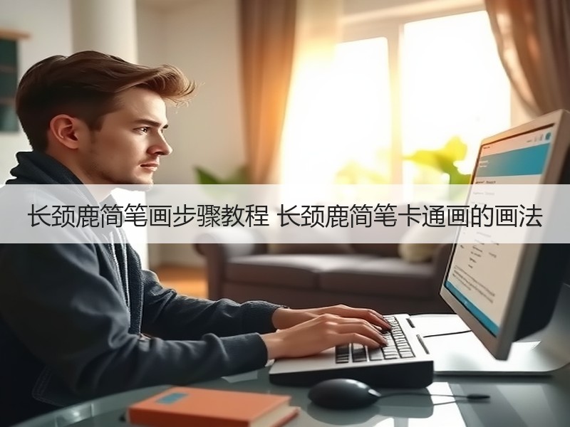 长颈鹿简笔画步骤教程 长颈鹿简笔卡通画的画法