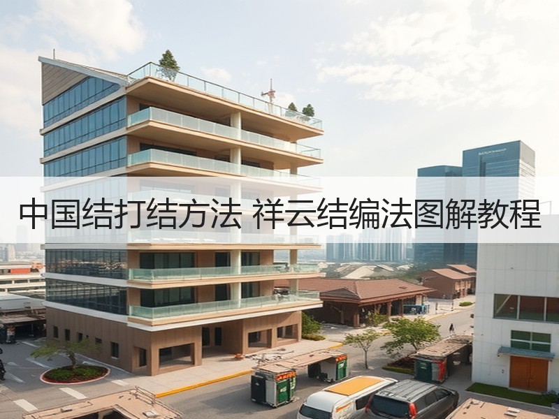中国结打结方法 祥云结编法图解教程