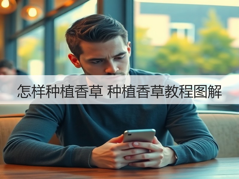 怎样种植香草 种植香草教程图解