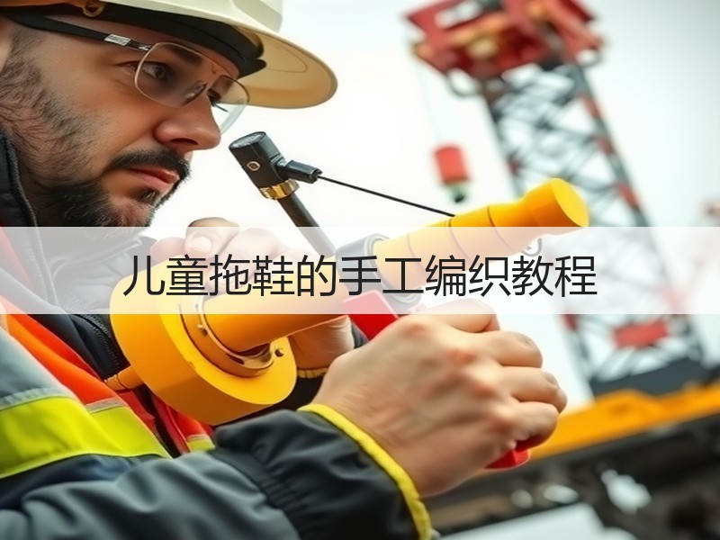儿童拖鞋的手工编织教程
