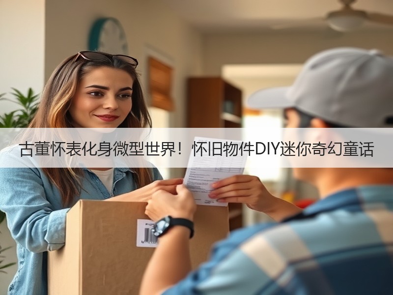 古董怀表化身微型世界！怀旧物件DIY迷你奇幻童话