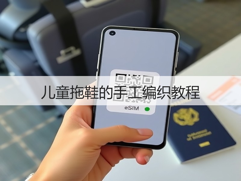 儿童拖鞋的手工编织教程