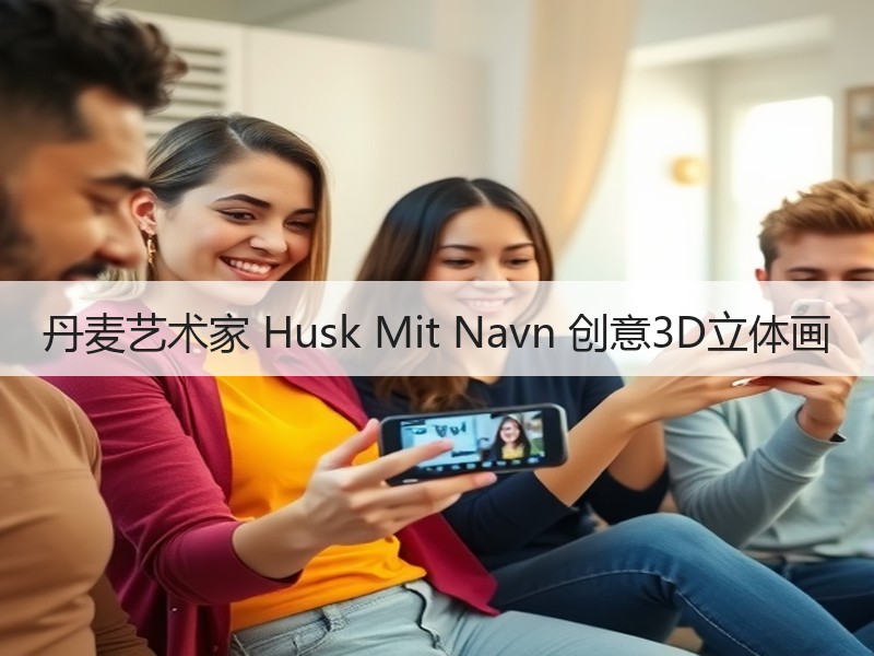 丹麦艺术家 Husk Mit Navn 创意3D立体画