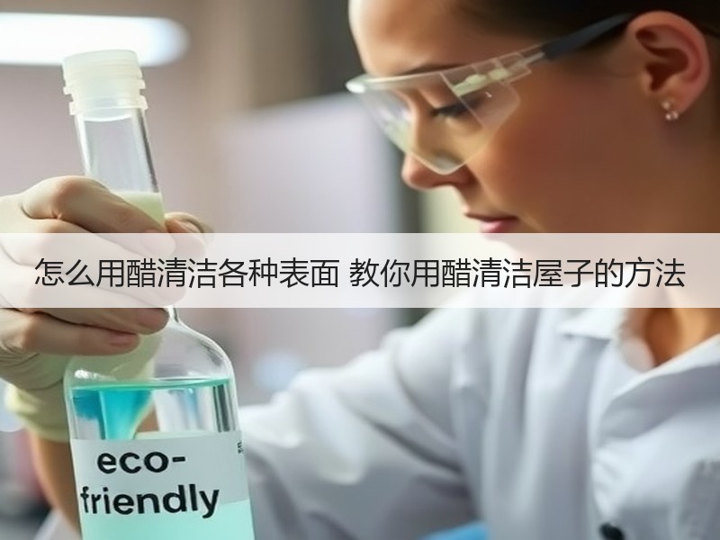 怎么用醋清洁各种表面 教你用醋清洁屋子的方法