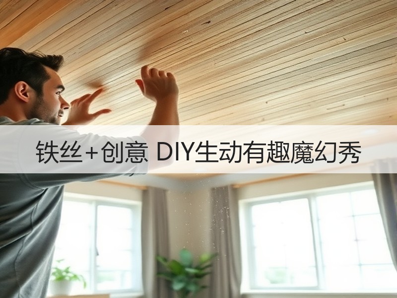 铁丝+创意 DIY生动有趣魔幻秀