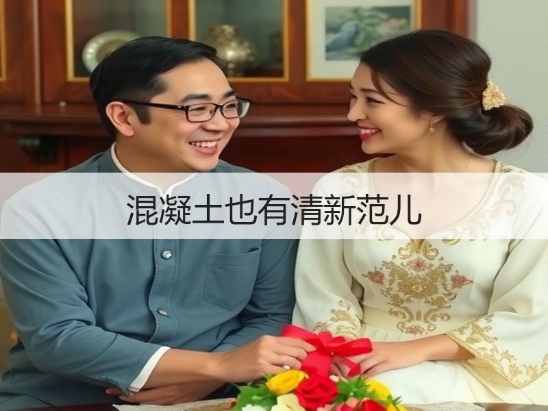 混凝土也有清新范儿