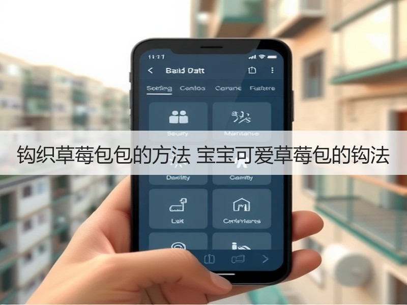 钩织草莓包包的方法 宝宝可爱草莓包的钩法