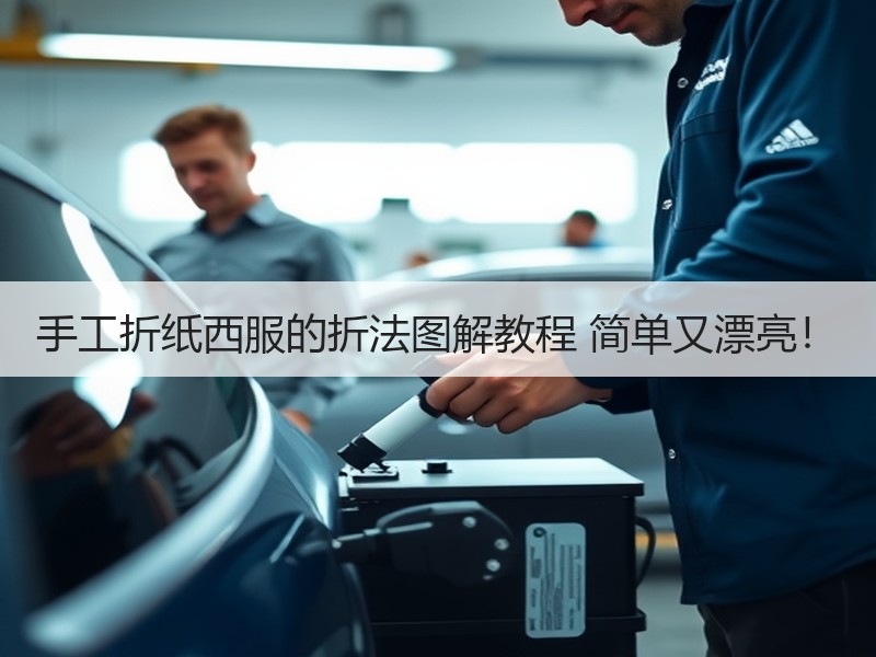 手工折纸西服的折法图解教程 简单又漂亮！