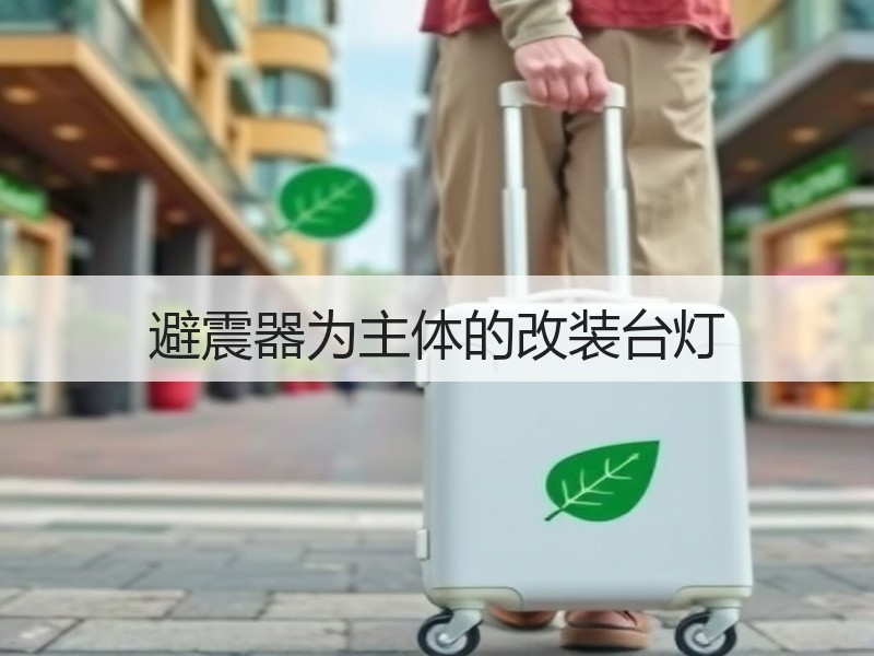 避震器为主体的改装台灯