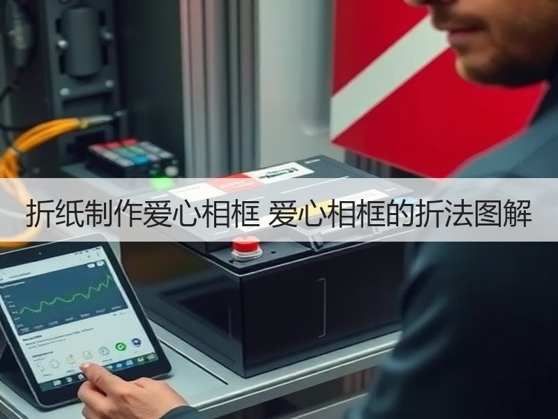 折纸制作爱心相框 爱心相框的折法图解